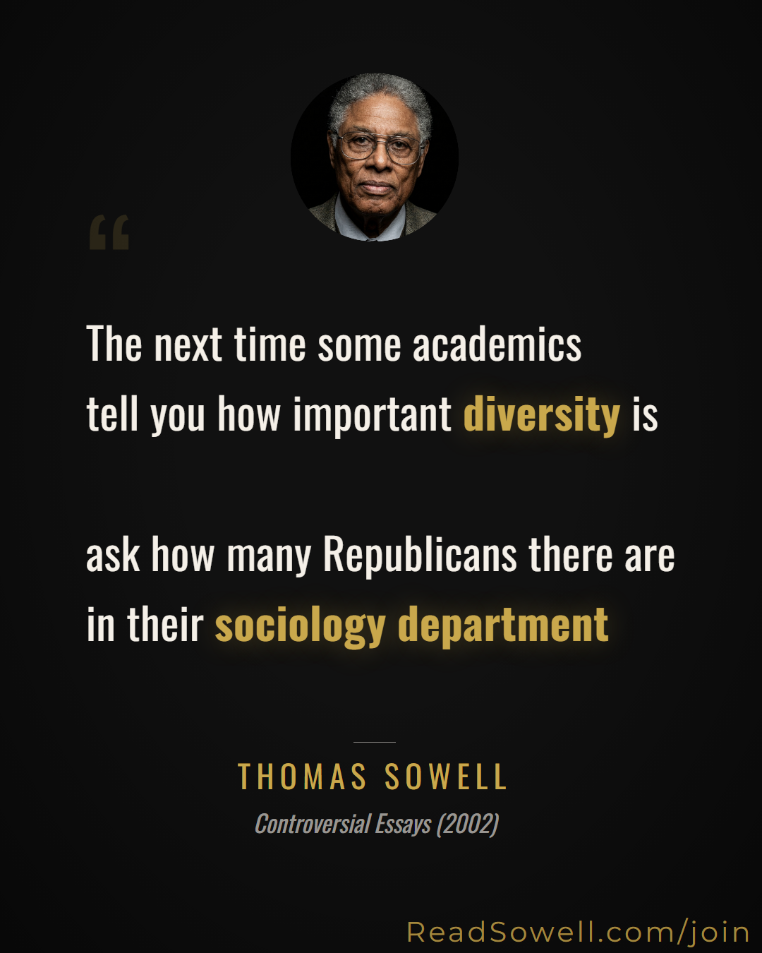 Meme: The next time some academics tell you how important diversit...