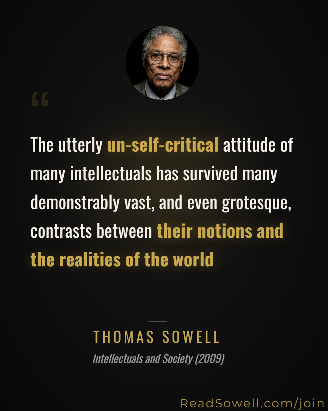 Meme: The utterly un-self-critical attitude of many intellectuals ...